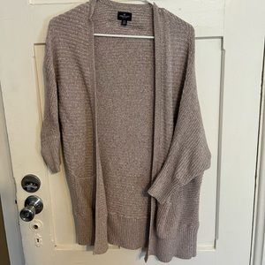 Mid sleeve cardigan